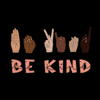 Be Kind Sign Language Women's V-neck T-shirt | Artistshot