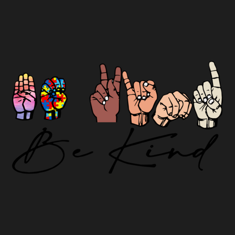 Be Kind Sign Language Hand Classic T-shirt by cm-arts | Artistshot