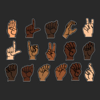 Black Lives Matter Sign Language Tta Printed Hat | Artistshot