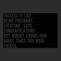 Succes Is Like Being Pregnant Cropped Hoodie | Artistshot