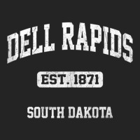 Dell Rapids South Dakota Sd Vintage State Athletic Style Tank Top 3/4 Sleeve Shirt | Artistshot