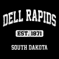 Dell Rapids South Dakota Sd Vintage State Athletic Style Tank Top Men's 3/4 Sleeve Pajama Set | Artistshot