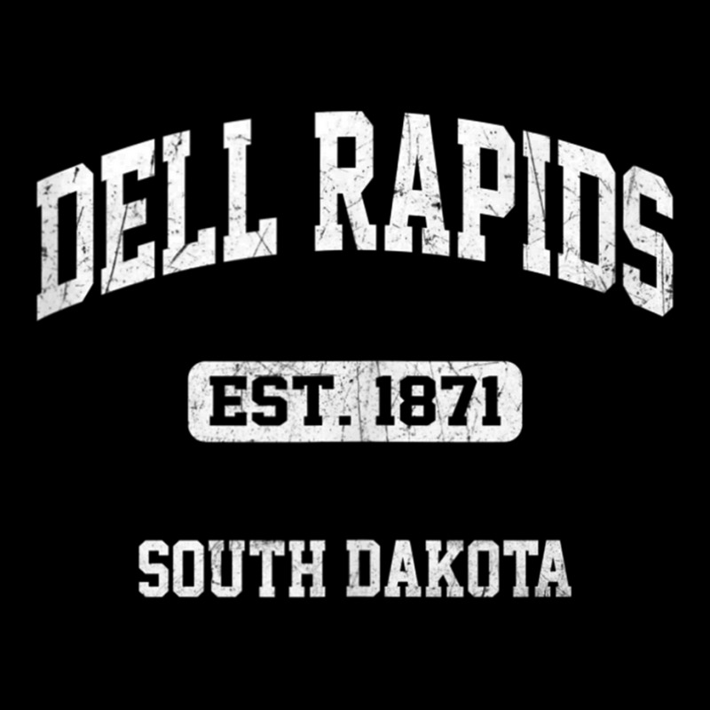 Dell Rapids South Dakota Sd Vintage State Athletic Style Tank Top Men's 3/4 Sleeve Pajama Set | Artistshot