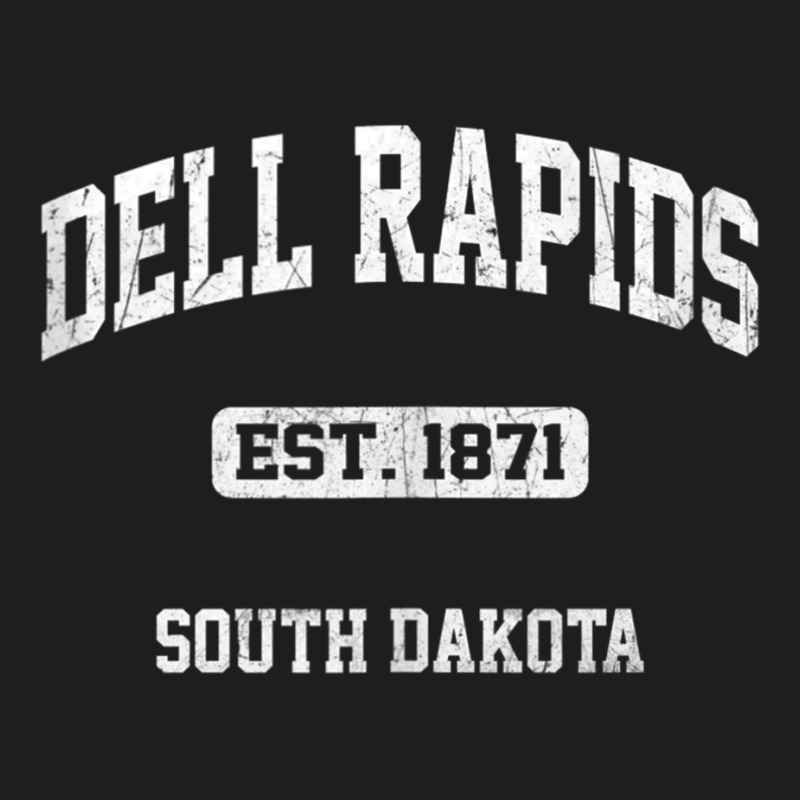 Dell Rapids South Dakota Sd Vintage State Athletic Style Tank Top Classic T-shirt | Artistshot