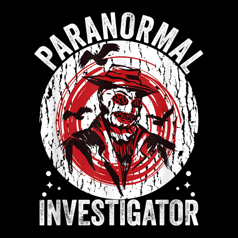 Ghost Hunting Paranormal Investigator T Shirt Cropped Hoodie by cm-arts | Artistshot