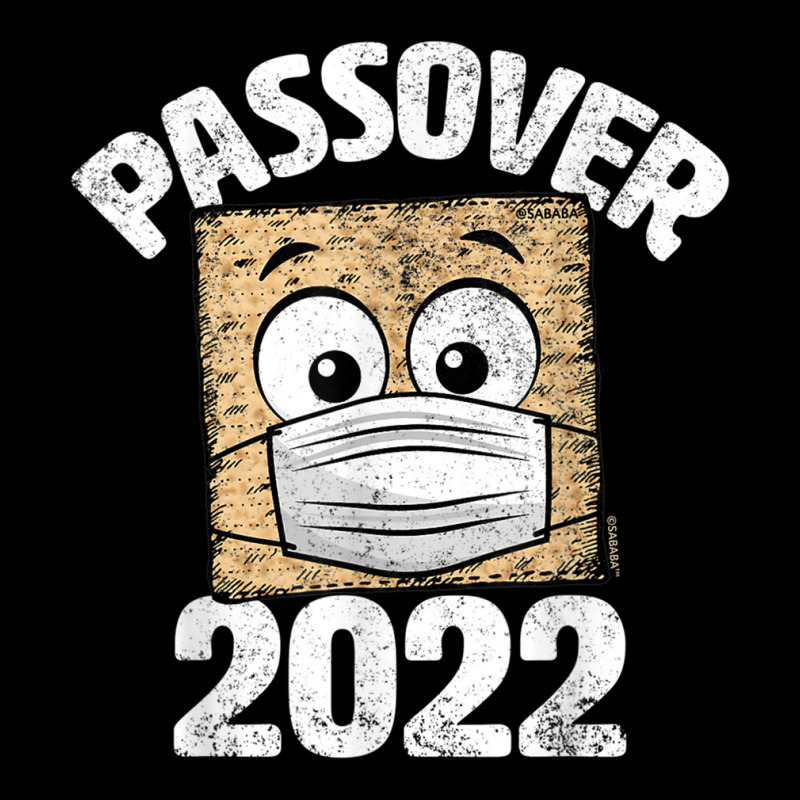 Funny Passover 2022 Matzo Wearing Face Mask Seder Graphic T Shirt Kids ...