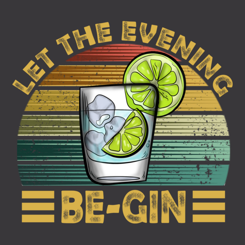 Let The Evening Be Gin Gin Juniper Vintage Tonic Pullover Hoodie Ladies Curvy T-Shirt by cm-arts | Artistshot