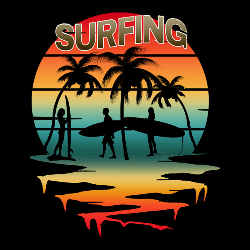 Surfing T  Shirtsurfing Surfer Summer Vacation Sunset T  Shirt Zipper Hoodie | Artistshot