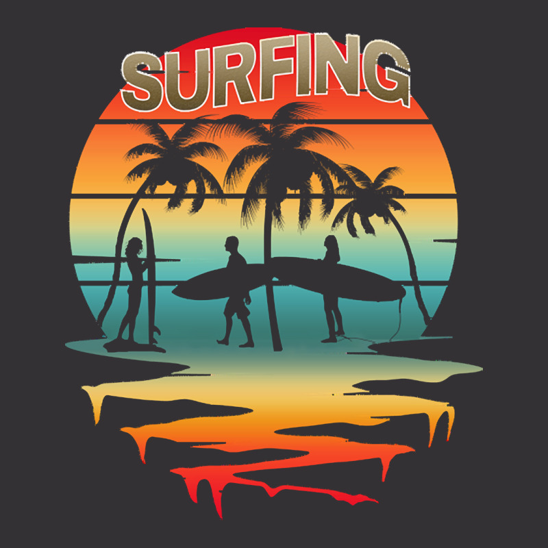 Surfing T  Shirtsurfing Surfer Summer Vacation Sunset T  Shirt Vintage Hoodie | Artistshot