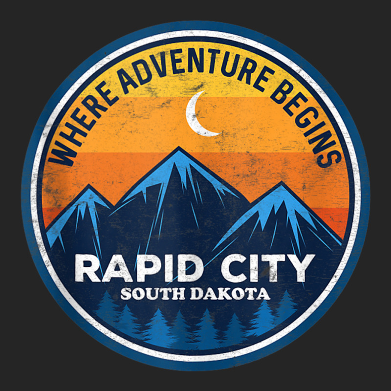 Rapid City South Dakota Where Adventure Begins Tank Top Unisex Hoodie by cm-arts | Artistshot