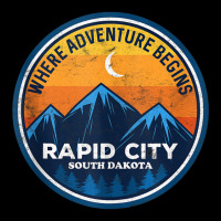 Rapid City South Dakota Where Adventure Begins Tank Top Zipper Hoodie | Artistshot