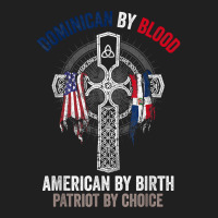 Dominican By Blood American By Birth Dominican Republic Flag T Shirt Ladies Polo Shirt | Artistshot