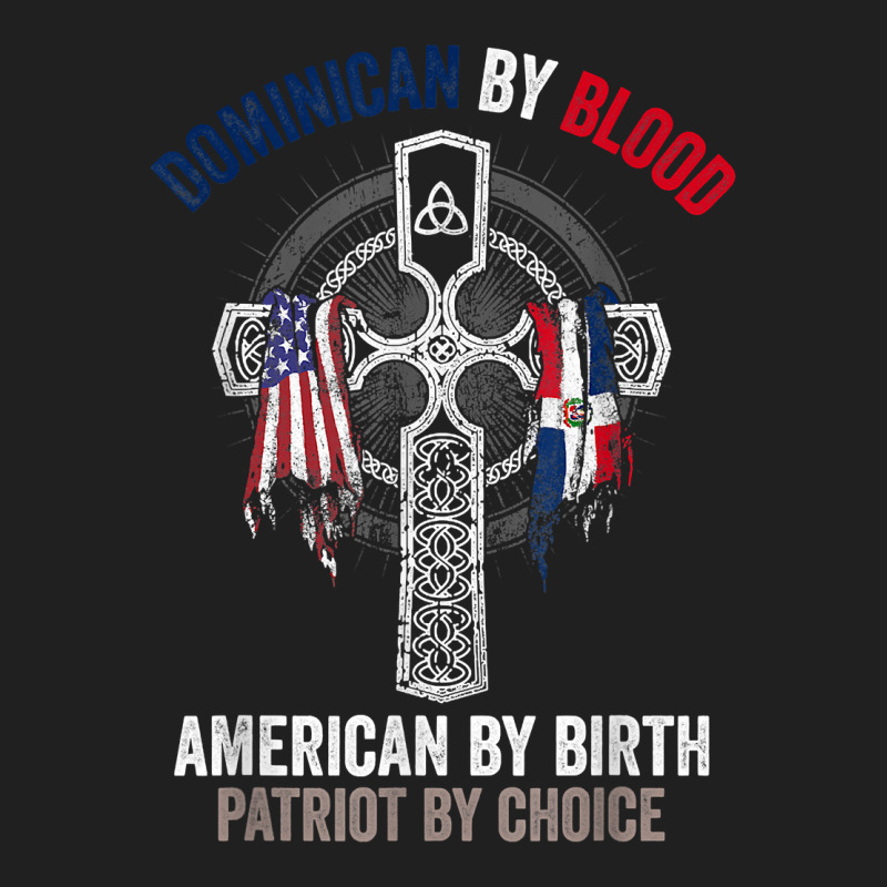 Dominican By Blood American By Birth Dominican Republic Flag T Shirt Ladies Polo Shirt by cm-arts | Artistshot