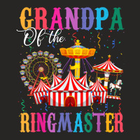 Grandpa Of The Birthday Ringmaster Boy Birthday Party T Shirt Ladies Fitted T-shirt | Artistshot