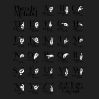 Phonetic Alphabet With Binary Morse Amp Sign Language Drawstring Bags | Artistshot