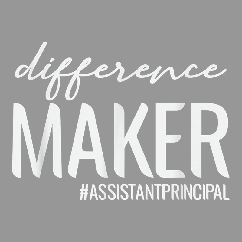 Difference Maker Assistant Principal School T Shirt Women's V-Neck T-Shirt by cm-arts | Artistshot