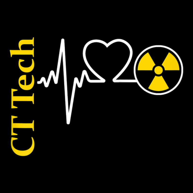 Radiology Ct Tech Nuclear Radiation Heartbeat Ekg Pulse Love Raglan Ba V-Neck Tee by cm-arts | Artistshot