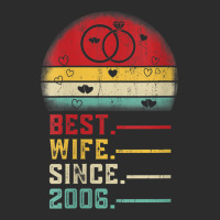 Womens Best Wife Since 2006 Wedding Graphic Her 16th Anniversary V Nec Exclusive T-shirt | Artistshot