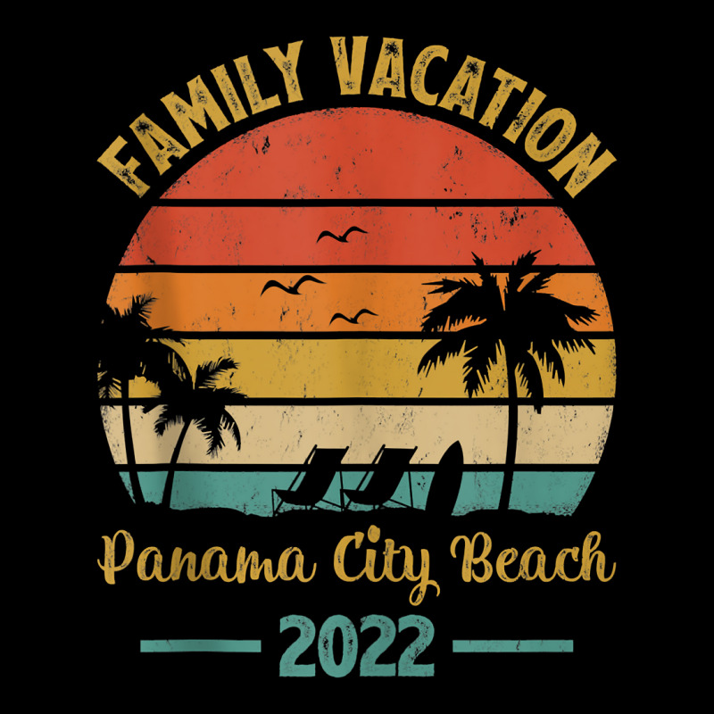 Family Vacation 2022 Vintage Retro Florida Panama City Beach Tank Top Kids Cap by cm-arts | Artistshot