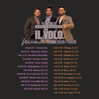 Il Volo Tour 2019 2020 Back Ladies Fitted T-shirt | Artistshot