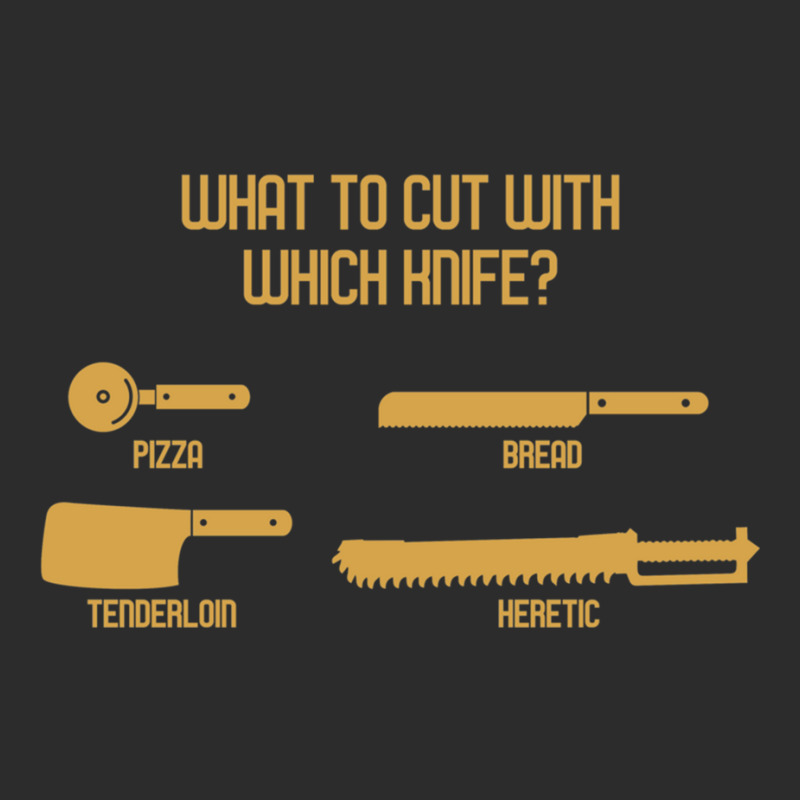 What To Cut With Which Knife Funny Wargaming Meme Exclusive T-shirt by cm-arts | Artistshot