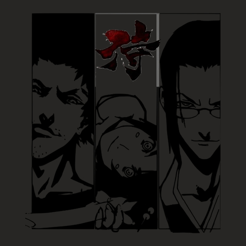 Japanese Fantasy Anime Samurai Champloo Characters Ladies Fitted T-Shirt by cm-arts | Artistshot