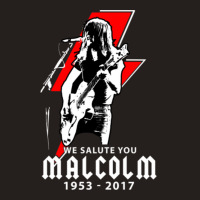 Malcolm Young Malcolm Young  We Salute You Tank Top | Artistshot