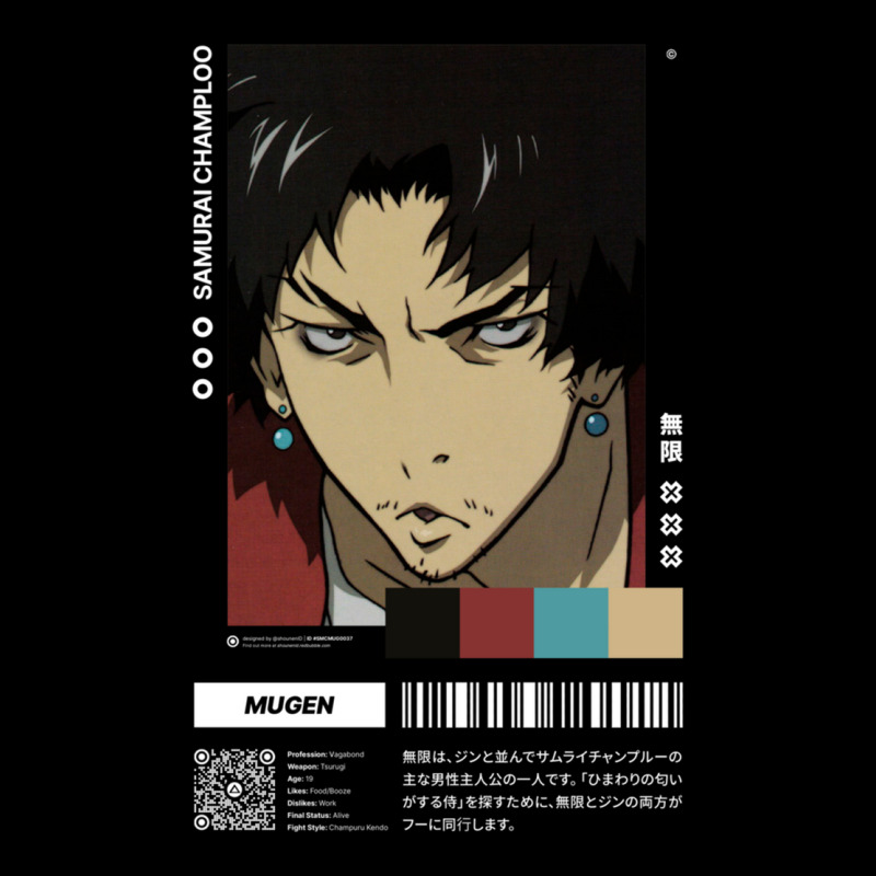 Mugen - Samurai Champloo  (s1.v1)  Smcmug0037 Adjustable Cap by cm-arts | Artistshot