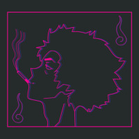 Neon Smoking Samurai Women's Triblend Scoop T-shirt | Artistshot