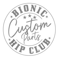 Hip Replacement Surgery Funny Bionic Custom Parts Hip Club T Shirt Maternity Scoop Neck T-shirt | Artistshot