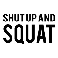 Shut Up And Squat Maternity Scoop Neck T-shirt | Artistshot