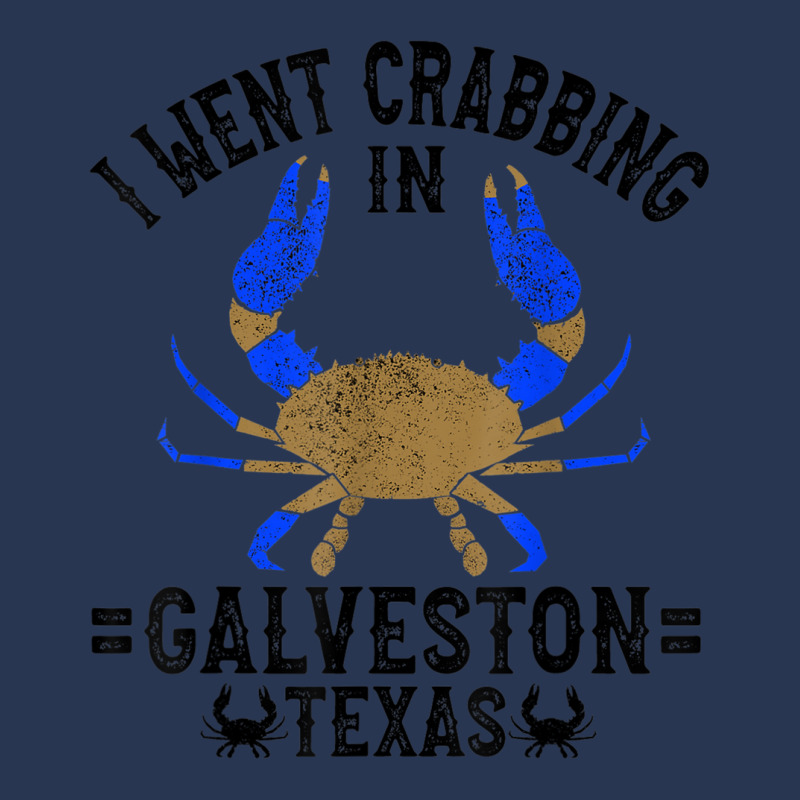 Texas Blue Crabbing Galveston Texas Crabber T Shirt Ladies Denim Jacket by cm-arts | Artistshot