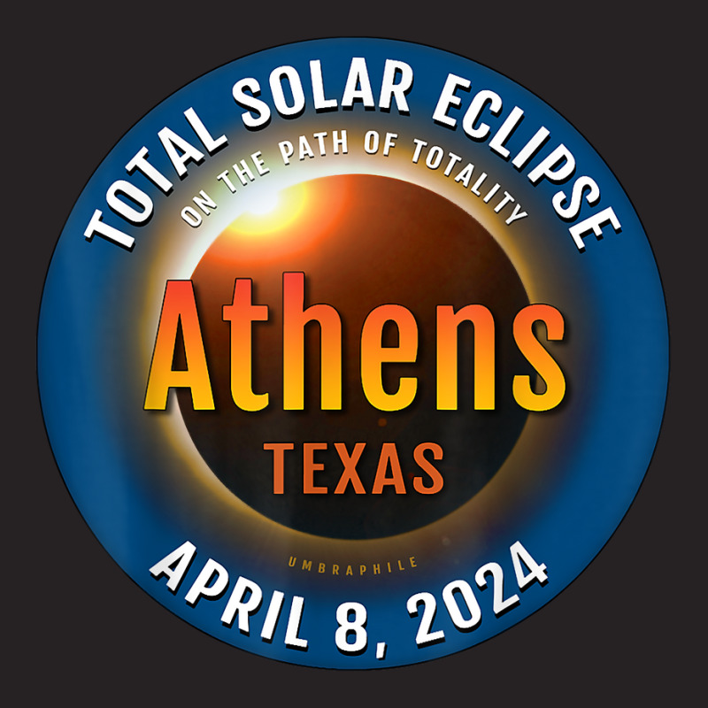 Athens Texas Tx Total Solar Eclipse 2024  3  T Shirt Vintage Cap by cm-arts | Artistshot