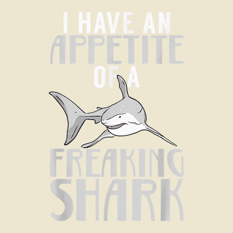 I Have An Appetite Of A Freaking Shark Shark Lover T Shirt Cropped Hoodie by cm-arts | Artistshot