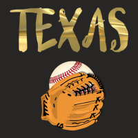 Texas Baseball Dress 2020 Original Ranger Font And Ball Long Sleeve T Ladies Fitted T-shirt | Artistshot