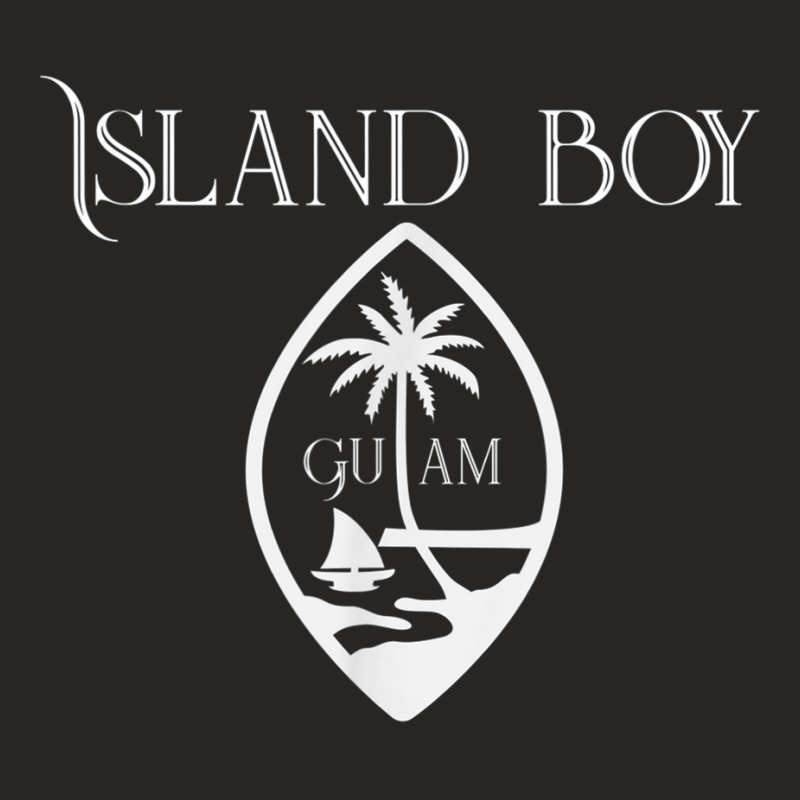 Guam Island Boy Ladies Fitted T-Shirt by AmandaGoodrich | Artistshot