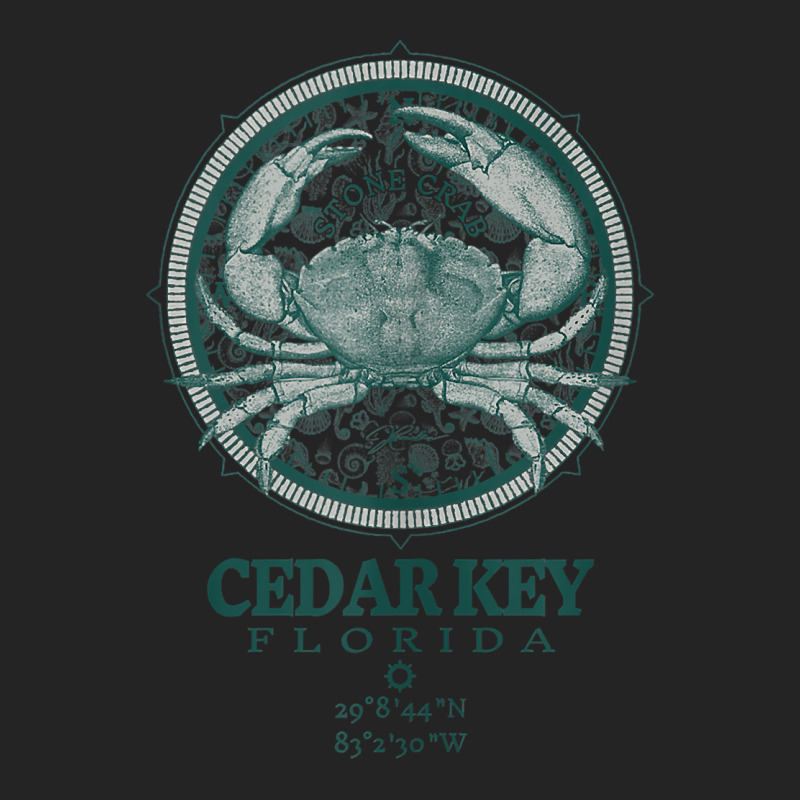 Jcombs Cedar Key, Fl, Stone Crab On Wind Rose Tank Top 3/4 Sleeve Shirt by cm-arts | Artistshot