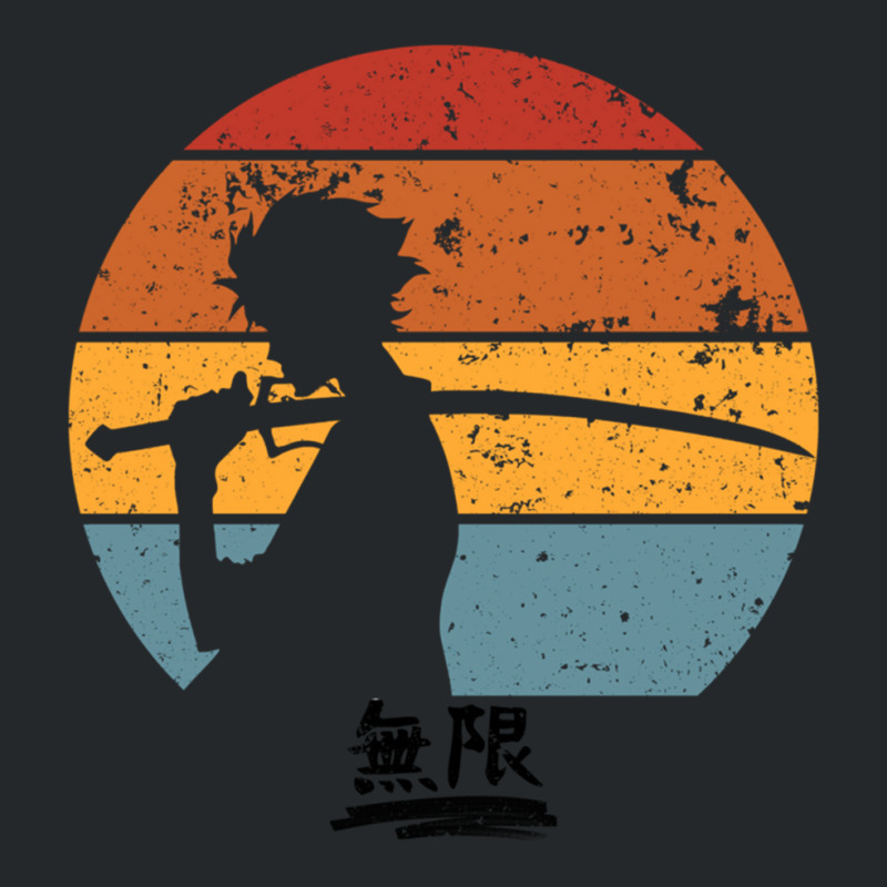 Samurai Champloo Mugen Sunset Silhouette, Mugen Samurai Champloo Black Crewneck Sweatshirt by cm-arts | Artistshot