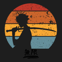 Samurai Champloo Mugen Sunset Silhouette, Mugen Samurai Champloo Black Classic T-shirt | Artistshot