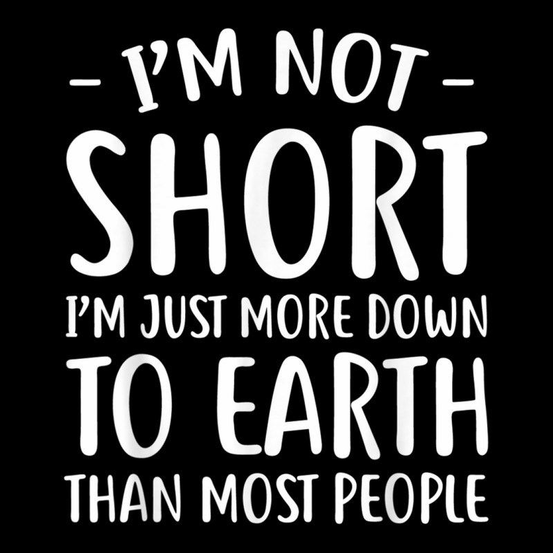 Short People Gifts Funny Im Not Short Adjustable Cap | Artistshot