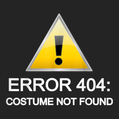 Error 404 Costume Not Found Halloween 3/4 Sleeve Shirt Designed By Cassiekim