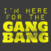 Womens I'm Here For The Gang Bang Gangbang Funny V Neck T Shirt Men's Polo Shirt | Artistshot