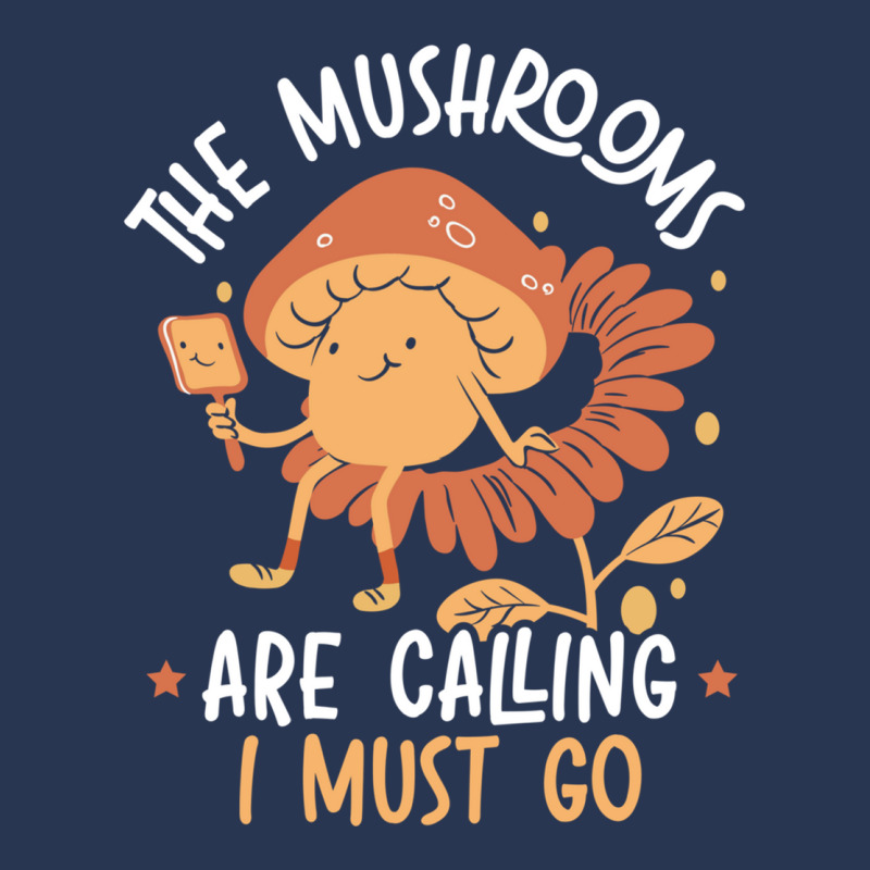 The Mushrooms Are Calling And I Must Go Mycology Fungi Long Sleeve T S Ladies Denim Jacket by cm-arts | Artistshot