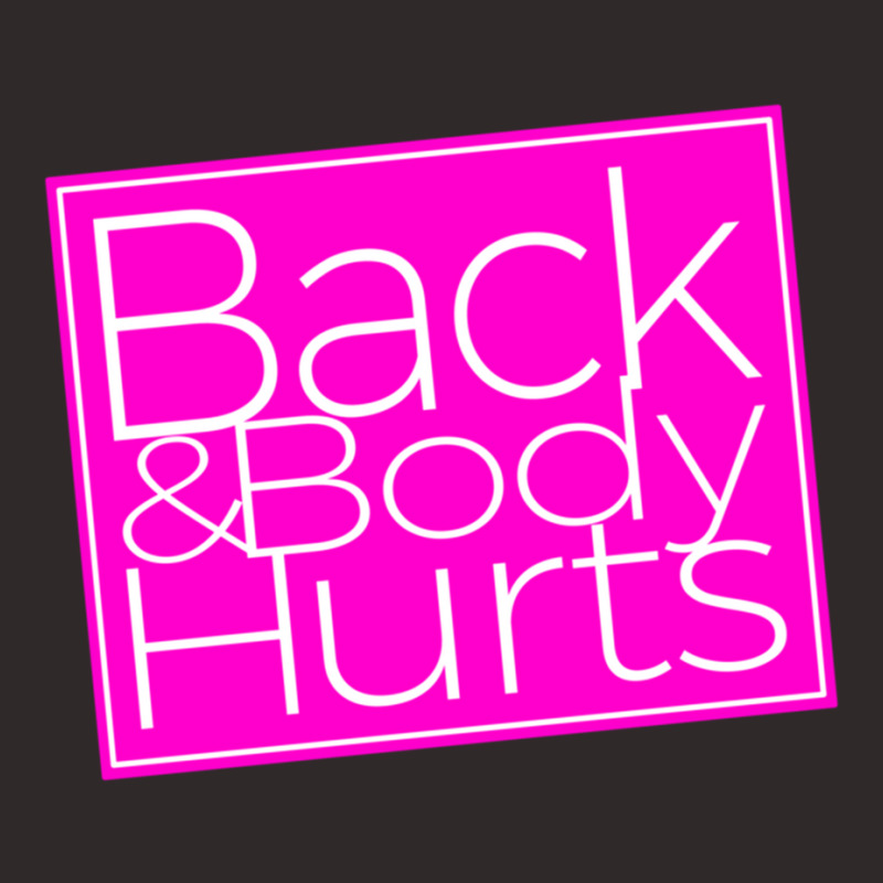 Back & Body Hurts Funny Navy Yoga Work Out Long Sleeve T Shirt Racerback Tank by cm-arts | Artistshot