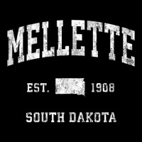 Mellette South Dakota Sd Vintage Athletic Sports Design Tank Top Graphic Youth T-shirt | Artistshot