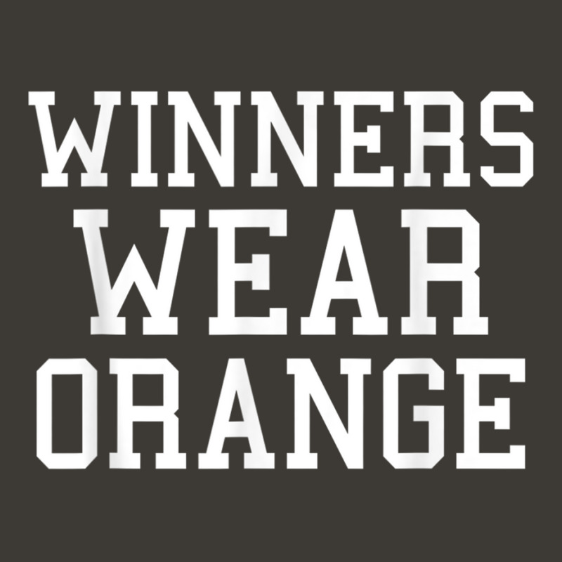 Winners Wear Orange Color War Camp Team Game Competition Bucket Hat by StarActon | Artistshot