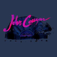 Vintag 1984 John Cougar Mellencamp Concert Tour T Shirt Deadstock Musc Men Denim Jacket | Artistshot