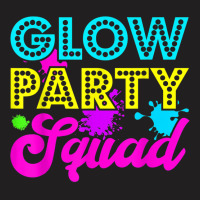 Glow Party Squad Halloween Costume Party Colorful T-shirt | Artistshot