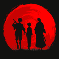 Samurai Sunset Scorecard Crop Tee | Artistshot