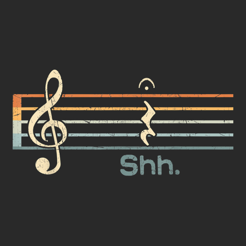 Funny Music Shh Quarter Rest And Fermata Notation Musician T Shirt Toddler T-shirt by cm-arts | Artistshot